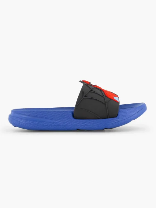 Blauwe Slipper Spiderman