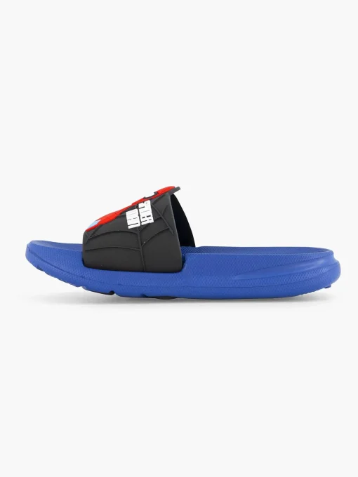 Blauwe Slipper Spiderman