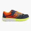 Blauwe Sneaker Elastische Veter