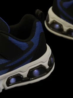 Blauwe Sneaker Lichtjes
