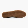 Blauwe Suede Instapper Sierketting