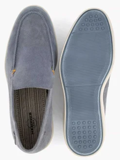 Blauwe Suede Loafer
