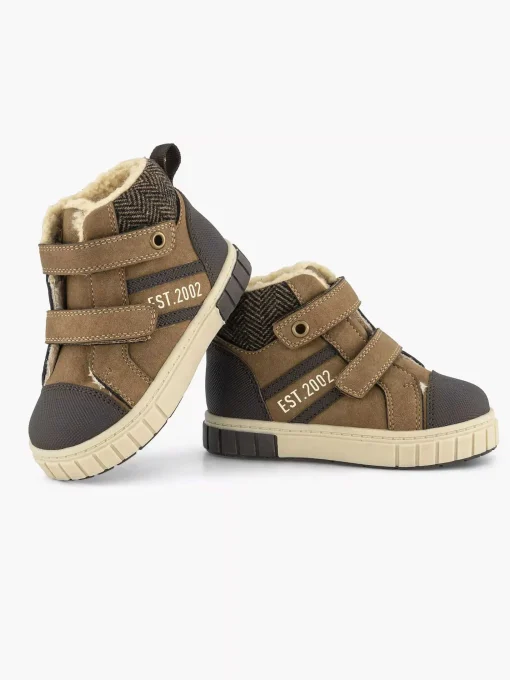 Bruine Hoge Sneaker