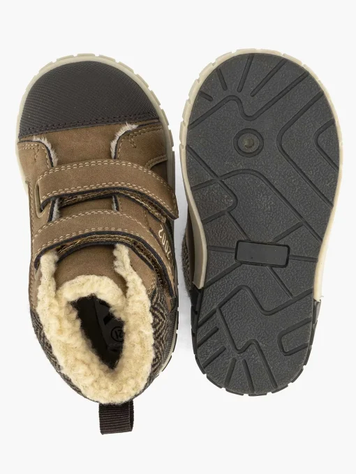 Bruine Hoge Sneaker