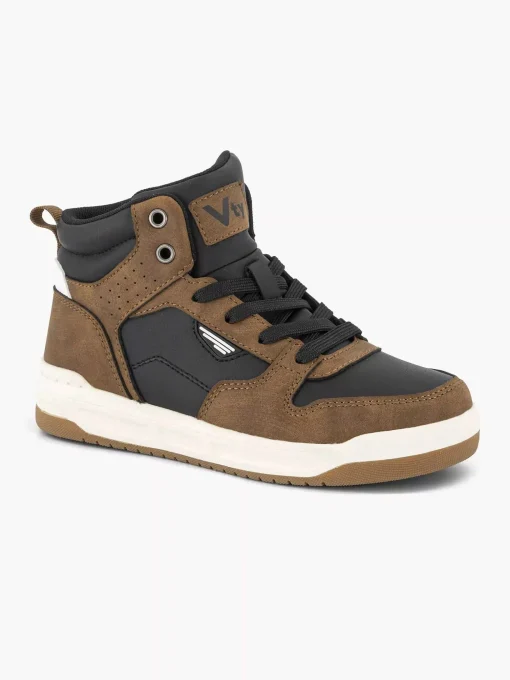 Bruine Hoge Sneaker