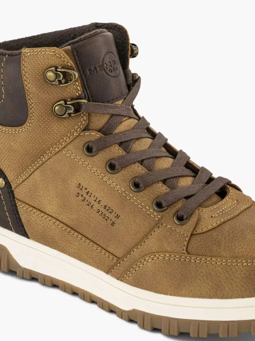 Bruine Hoge Sneaker