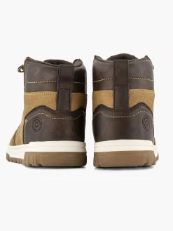 Bruine Hoge Sneaker