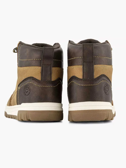 Bruine Hoge Sneaker
