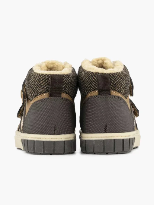 Bruine Hoge Sneaker