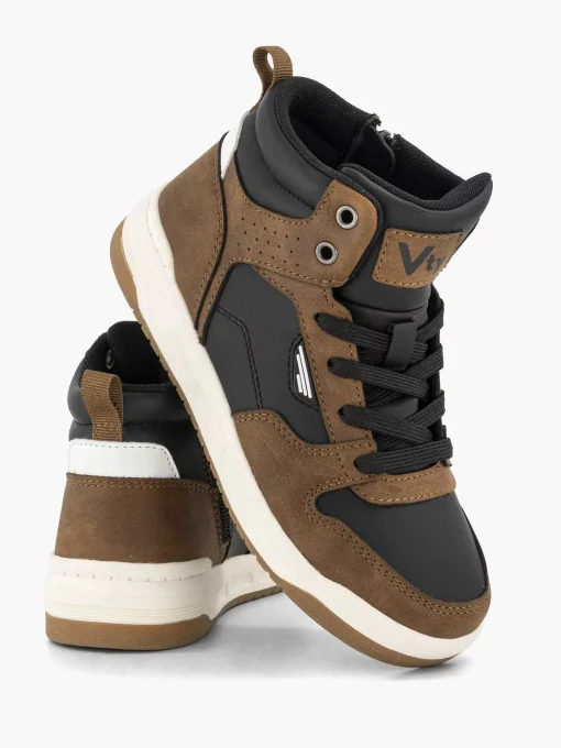 Bruine Hoge Sneaker