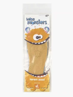 Bruine Leren Inlegzool 22-36