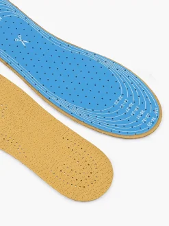 Bruine Leren Inlegzool 22-36