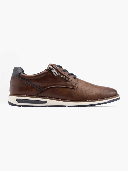 Bruine Leren Sneaker