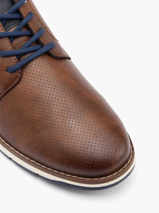 Bruine Leren Sneaker
