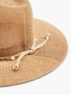 Bruine Rieten Strandhoed