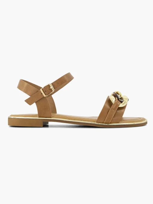 Bruine Sandaal Sierketting