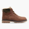 Bruine Veterboot Gevoerd