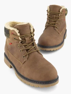 Bruine Veterboot Gevoerd