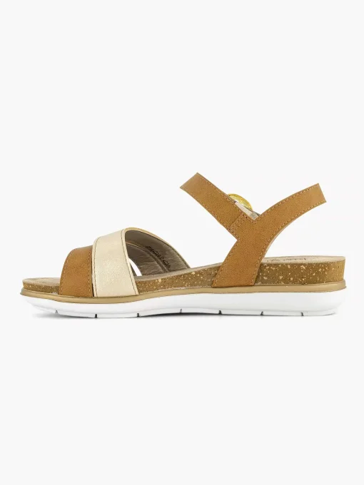 Camel Sandaal Gespsluiting