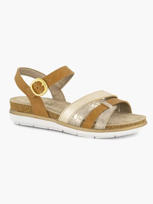 Camel Sandaal Gespsluiting