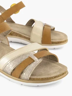 Camel Sandaal Gespsluiting