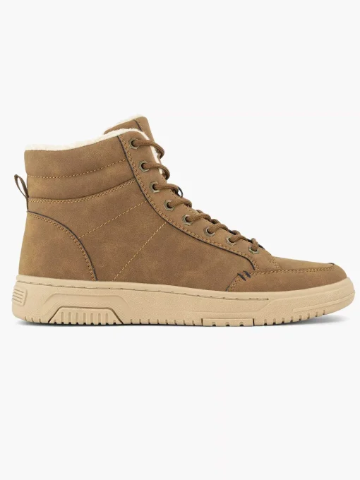 Cognac Hoge Sneaker