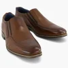 Cognac Leagro Slipper