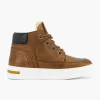 Cognac Leren Sneaker