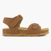 Cognac Sandaal