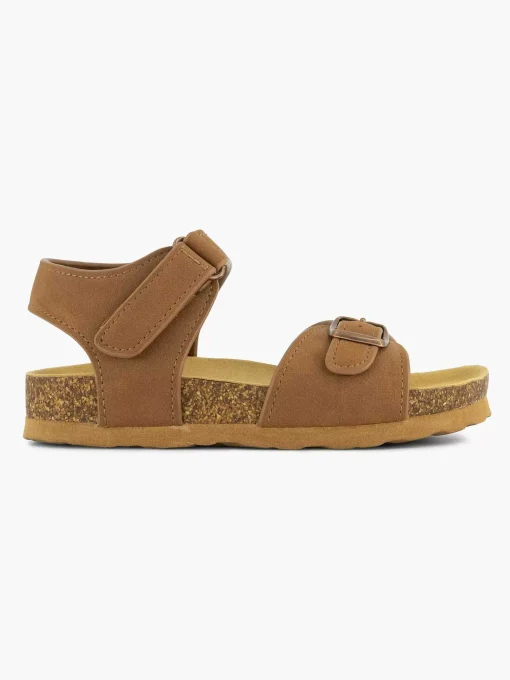 Cognac Sandaal