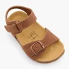 Cognac Sandaal