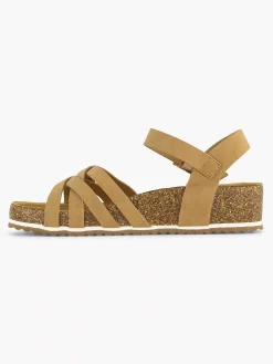 Cognac Sandaal