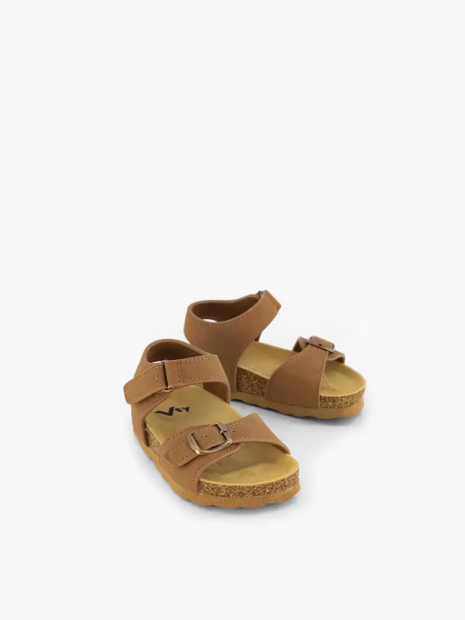 Cognac Sandaal