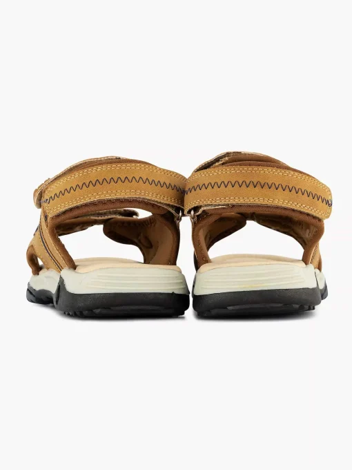 Cognac Sandaal