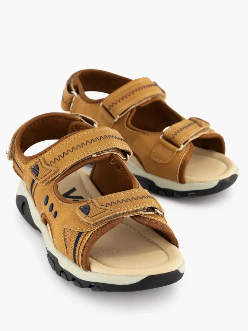 Cognac Sandaal