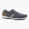 Donkerblauwe Comfort Instapper