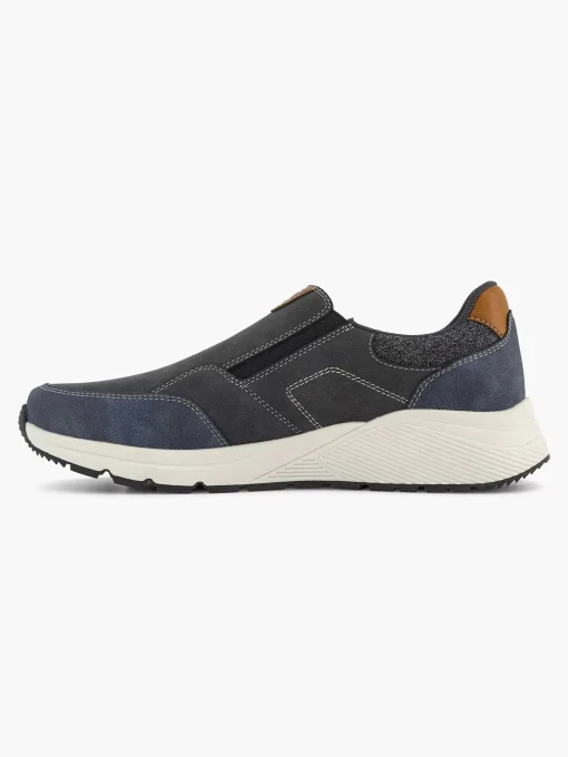 Donkerblauwe Comfort Instapper