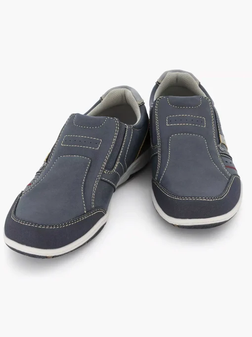 Donkerblauwe Comfort Instapper