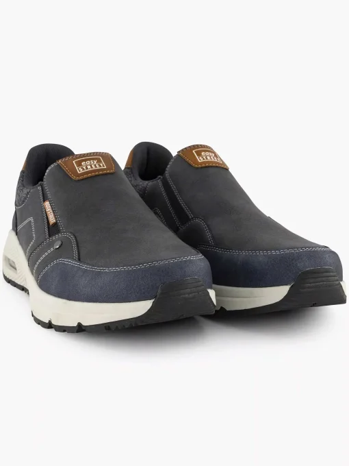 Donkerblauwe Comfort Instapper