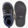 Donkerblauwe Hoge Sneaker