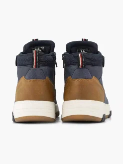 Donkerblauwe Hoge Sneaker