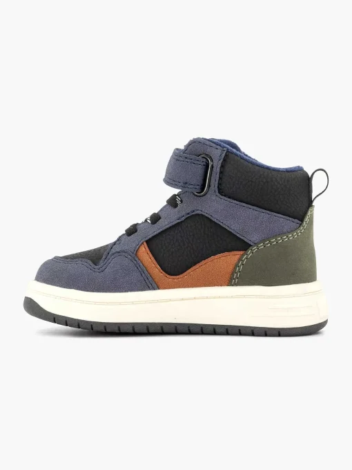 Donkerblauwe Hoge Sneaker