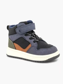 Donkerblauwe Hoge Sneaker