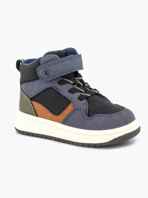 Donkerblauwe Hoge Sneaker