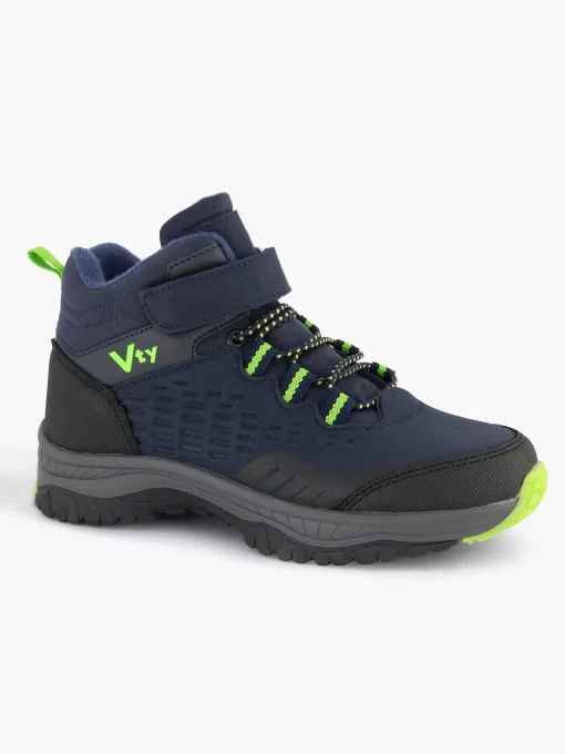 Donkerblauwe Hoge Sneaker