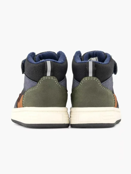 Donkerblauwe Hoge Sneaker