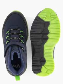 Donkerblauwe Hoge Sneaker