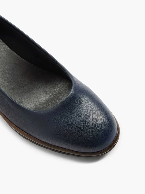Donkerblauwe Pump Sleehak