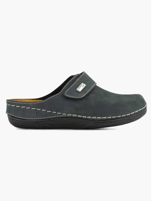 Donkerblauwe Slipper