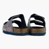 Donkerblauwe Slipper Spiderman